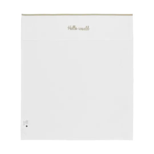 Meyco Hello World Babylaken 100 x 150 cm Sand