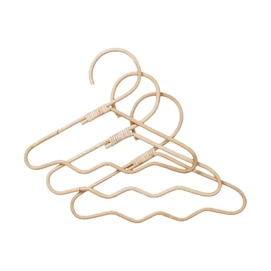 Ferm Living Wavi Kleiderbügel - 3er-Set - Natur