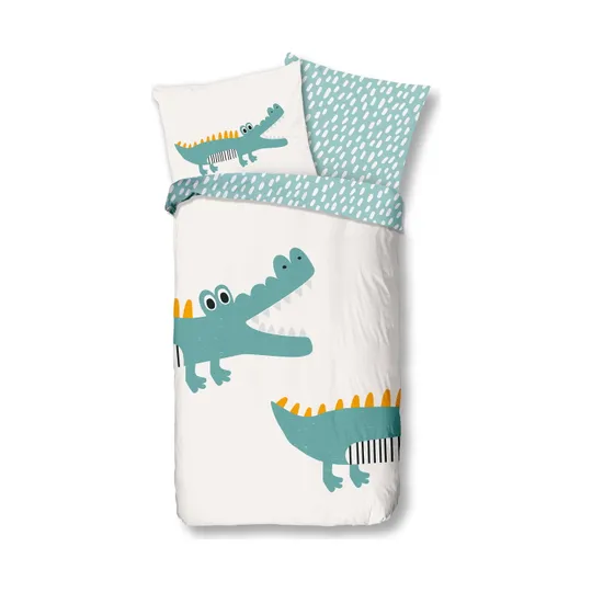 Muller Textiel Crocodile Bettbezug Multi 140 x 200 / 220 cm