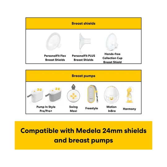 Medela Silikoneinsätze für 24-mm-Brusthütchen