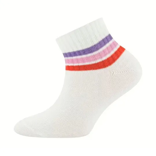 Ewers Tennissocken – 2er-Pack Knöchelhoch Herzchen – Größe 27/30