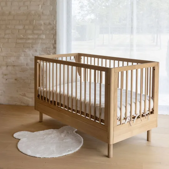 Vipack Babybett Mit Umbausatz - Forrest - 70 x 140 cm - Eiche