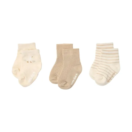 Little Dutch NOOS Socken 3er-Pack – Multi - Gr. 62-74