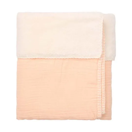 Koeka Faro Bettdecke -100 x 150 - Teddy - Peach