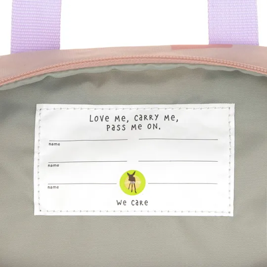 Lässig Rucksack Mini Square - Pattern Party - Rose