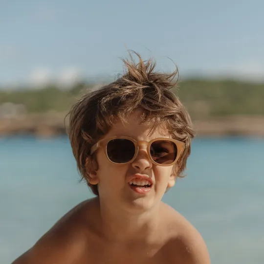 Little Dutch Wayfarer Sonnenbrille - Almond