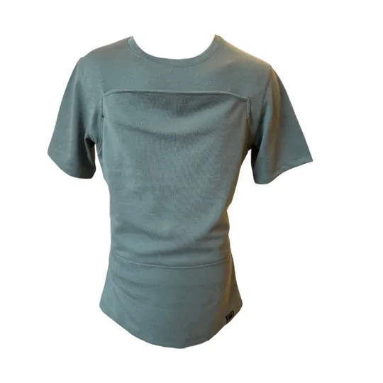 Womboo Beutelshirt - Herren - Größe XXL - Grün / Grau