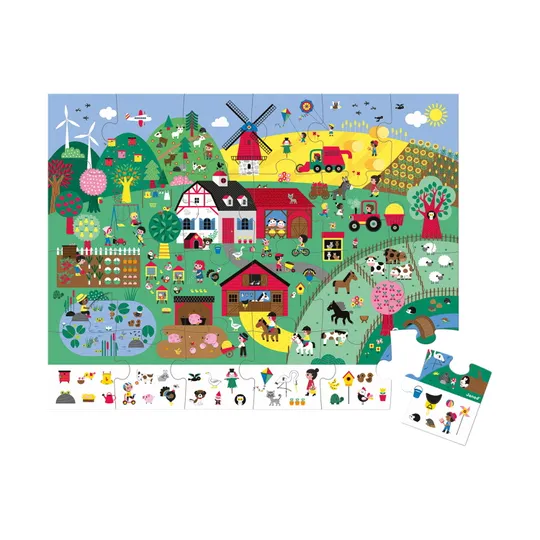 Janod Suchpuzzle Der Bauernhof