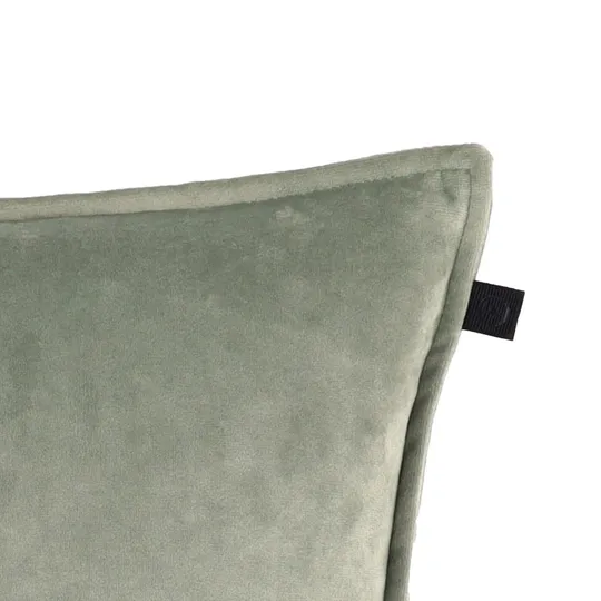Overseas Middlestitch Kissen - 60 x 60 cm – Samt – Soft Green