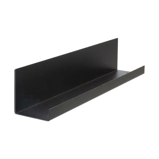 Groovy Magnets Foto Wandregal – Metall – 30 cm – Schwarz