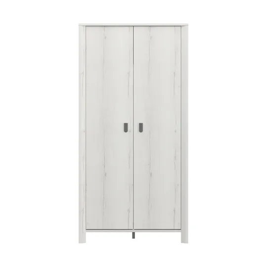Gautier Kleiderschrank 2-Türig - Lugano