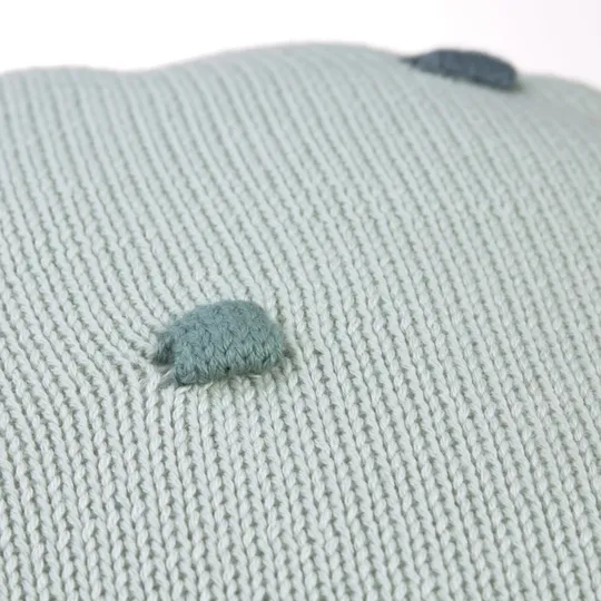 Lässig Dots Kissen Light Mint 25 x 25 cm