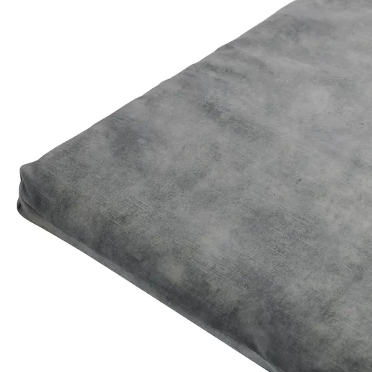 Kidsmill Velours Laufstall Matratzenbezug Steel 80 x 100 cm