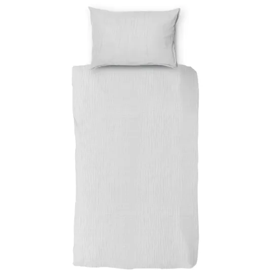 Town & Country Mousseline Bettbezug- 140 x 220 cm - Weiß