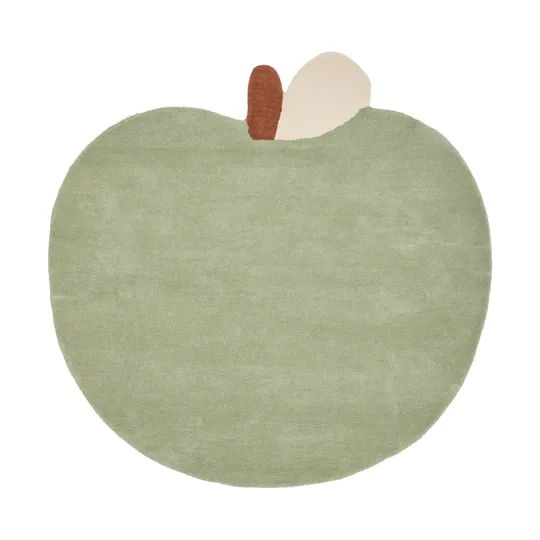 Ferm Living Teppich - Apple Tufted - Ø 110 cm - Tea Green