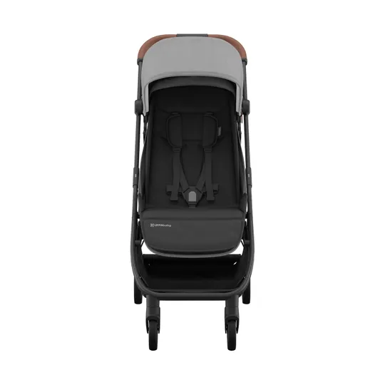 UPPAbaby Buggy - MINU V3 - Greyson Carbon Rahmen Mit Braun Leder