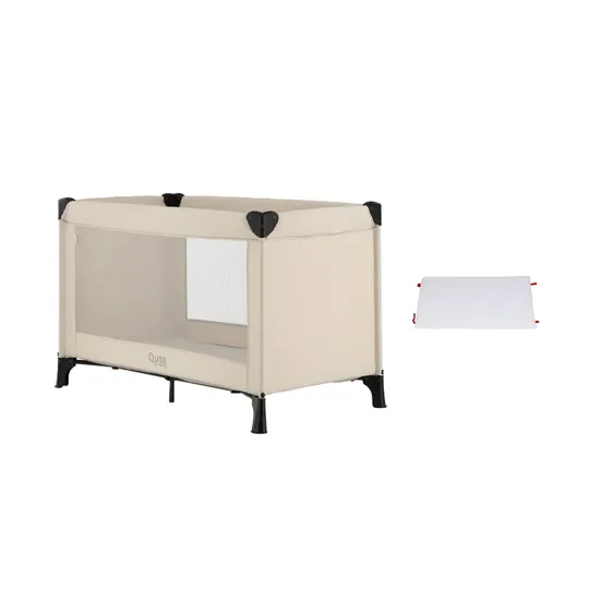 Qute Q-Sleep Campingbett Easyfold + Q-Matti Matratze inkl. Bezug