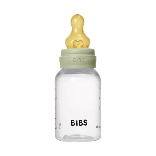 Bibs Flasche - Slow Flow - 150 ml - Latex - Sage