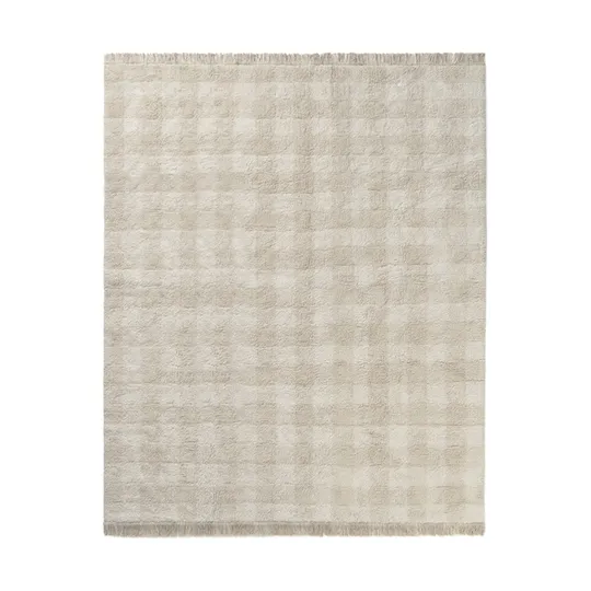 Lorena Canals Vichy Teppich - 150 x 180 cm - Ivory