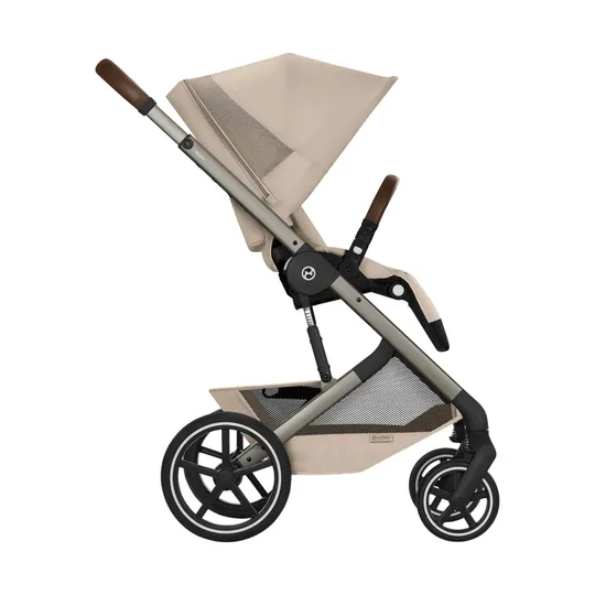 Cybex Balios S Lux Kinderwagen und Babywanne – Taupe - Almond Beige