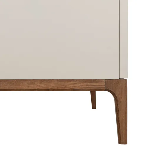 Kidsmill Intense Schrank – 2-Türig – Oatmeal / Walnuss