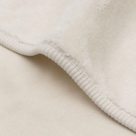 Jollein Bettdecke - Basic Jersey/Sherpa - 100 x 150 cm - Oatmeal
