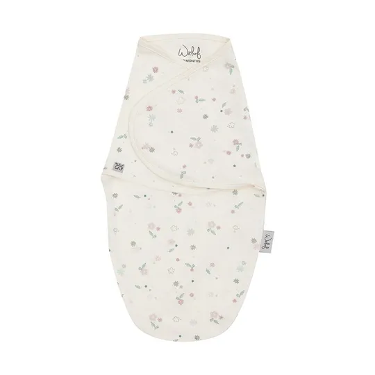 Witlof for kids Slaapzak wrapper 0-3 maanden Vintage Flowers 267412020
