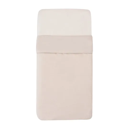 Witlof For Kids Velvet Rib Tuck-Inn Bettdecke - Soft Sand