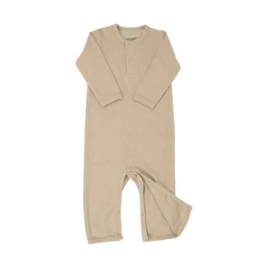 Lodger Nomad Rib Strampelanzug- Gr. 56 - Beige