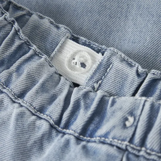 Lil' Atelier Shorts - Medium Blue Denim - Größe 74