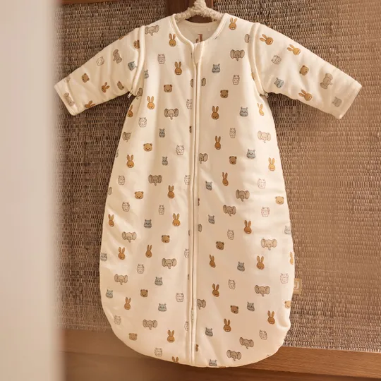 Jollein Baby Schlafsack mit abnehmbaren Ärmeln