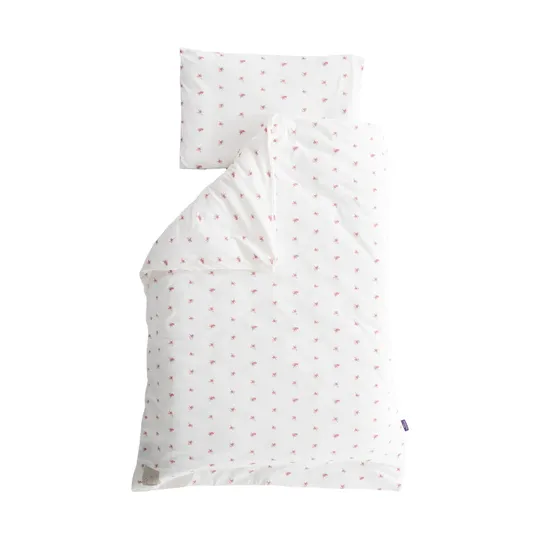 Träumeland Bettbezug – Jersey Flora – 100 x 135 + 40 x 60 cm
