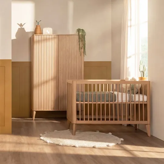 Kidsmill Tune Babyzimmer mit Latten – Eiche