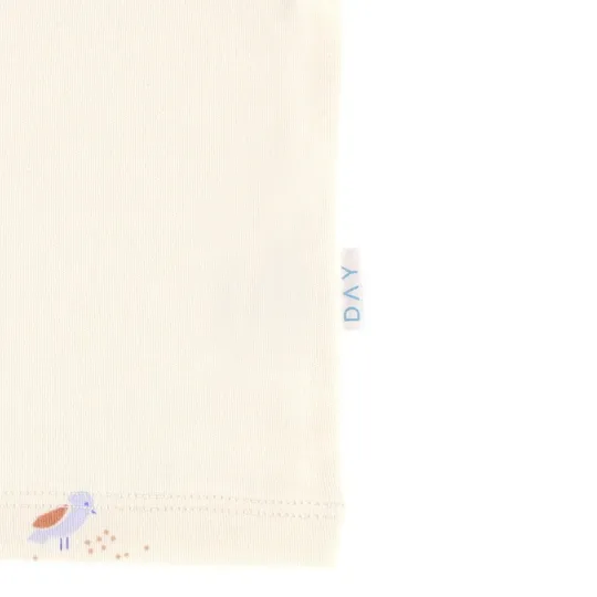 DAY T-Shirt Langarm – Creme – Gr. 74/80