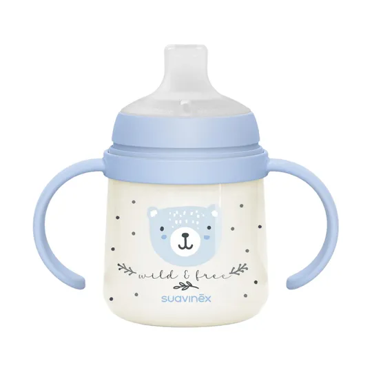 Suavinex Becher mit Griffen - Wild & Free - 150ml