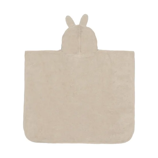 Jollein Badeponcho Nijntje Uni - Frottee - Warm Sand