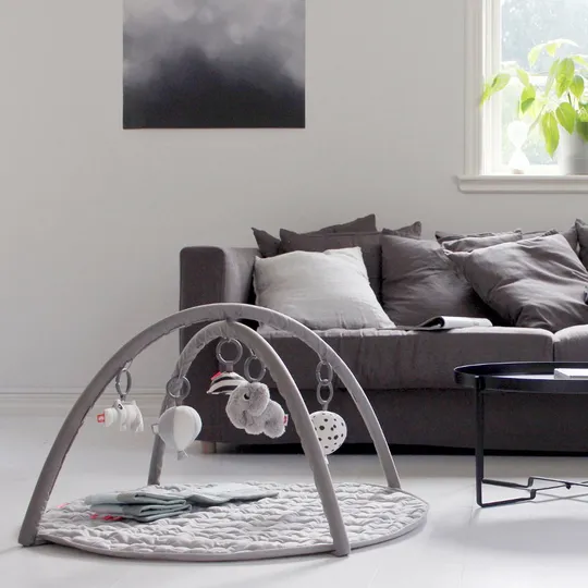 Done By Deer Spielteppich Grey