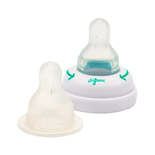 Difrax 1-2-3 Ring Dosiersauger Natur- Extra Small