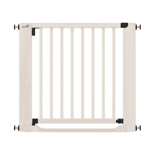 Geuther Easylock Treppenschutzgitter - Holz - 87-95 cm - Oatmeal