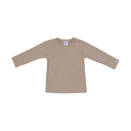 Klein Baby Shirt Rib - Größe 62 - Filipe Beige