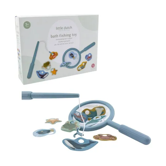 Little Dutch Badespielzeug Angelspiel – Blue