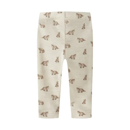 Lil' Atelier Leggings - Turtledove Fox - Gr. 68