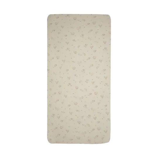 Jollein Spannbettlaken - 70/75x140/150 cm - Jersey - Woolly