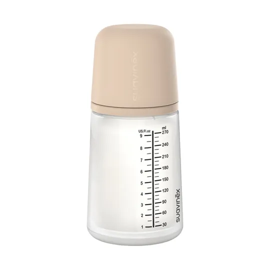 Suavinex Babyflasche - Zero Zero - Medium Flow 270ml - Light