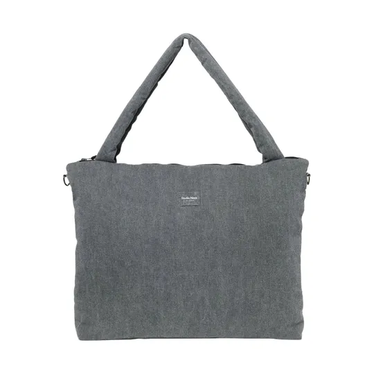 Studio Noos Wickeltasche - Denim - Grey