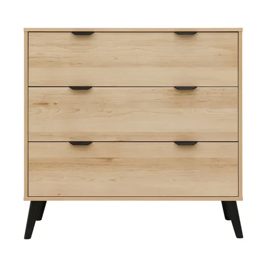 Bopita Fay Babyzimmer Natur / Mattschwarz
