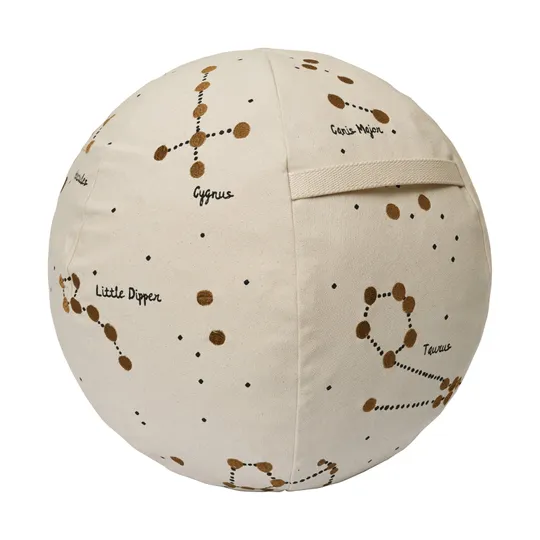 Ferm Living Pouf - Sternbild - Ø 50 cm - Undyed