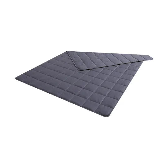 Polydaun Gewichtsdecke – Anthrazit – 140 × 200 cm