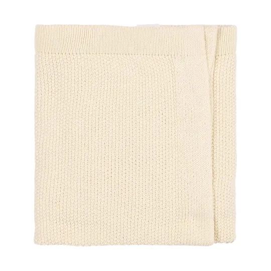 Koeka Babydecke - Lisbon - 75 x 90 cm - Powder White