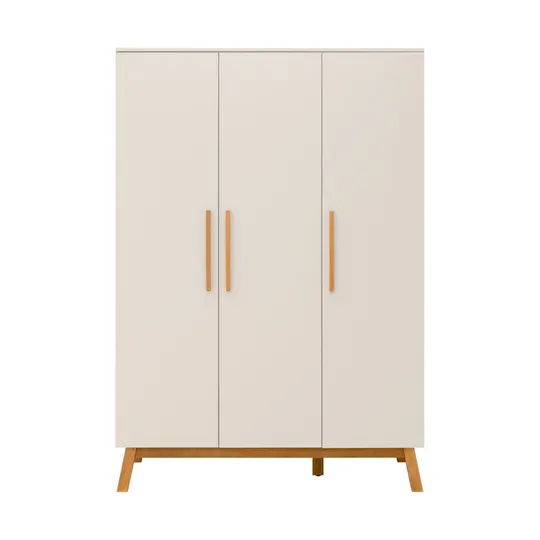 Bopita Kaleo Kleiderschrank 3-türig - Rose Wood